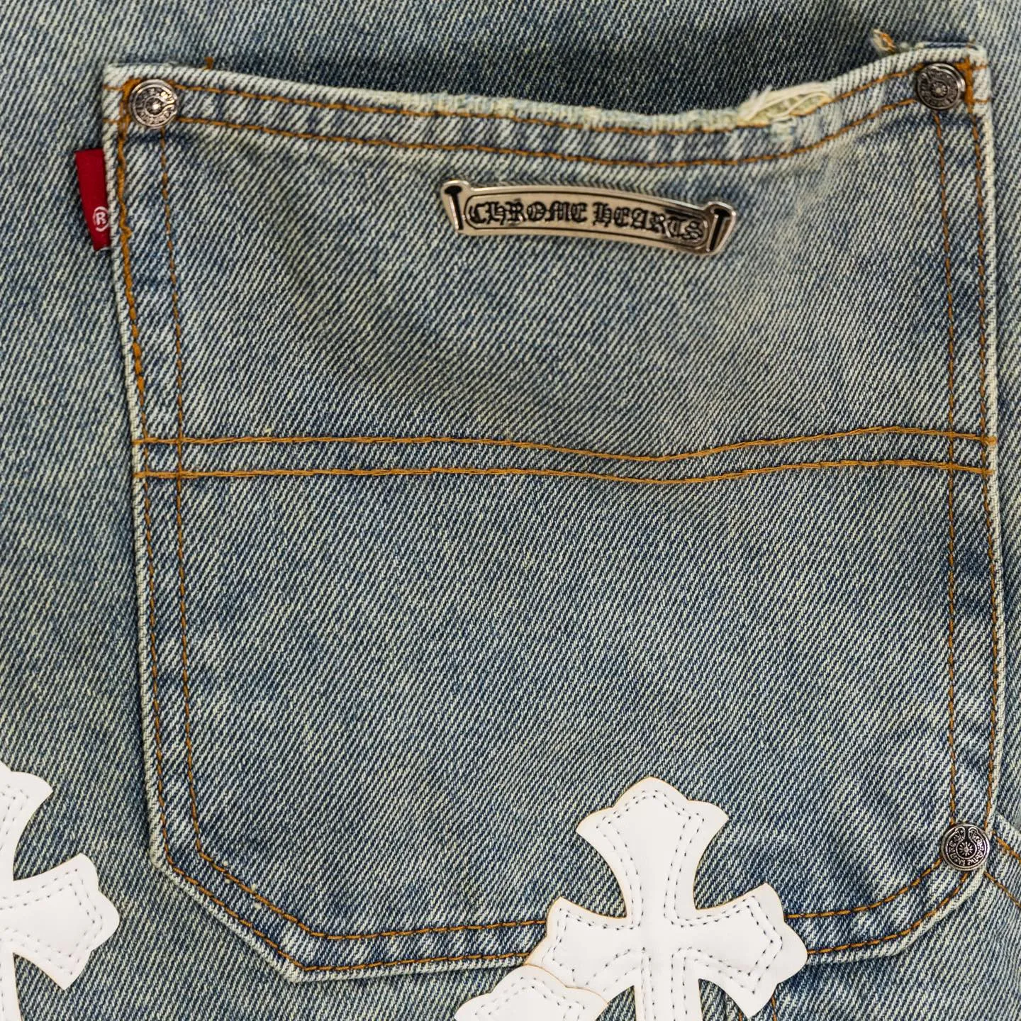 ：H 58 chrome hearts Series New Arrival vintage levis remake remake remake remake #CHROME HEARTS Same Style